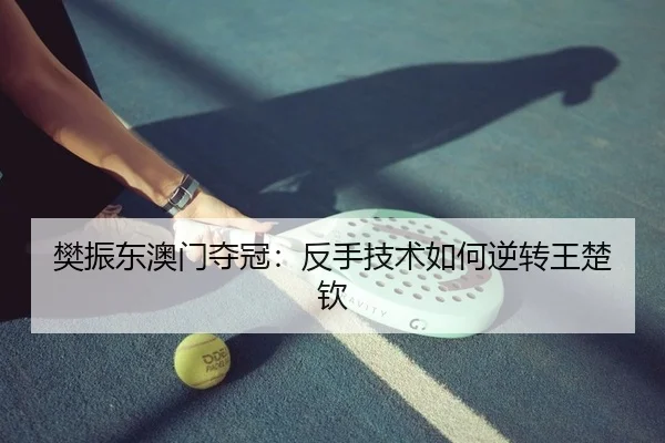 樊振东澳门夺冠：反手技术如何逆转王楚钦
